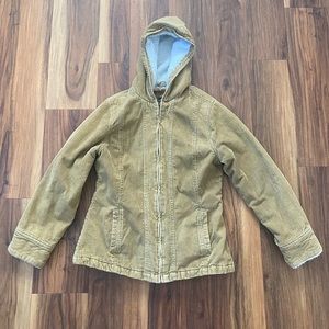 Corduroy Sherpa coat